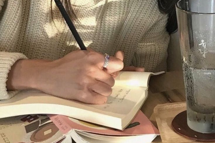studying